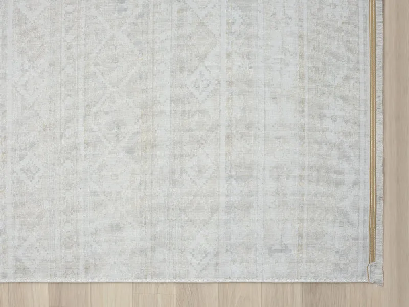 MY-RUG "Mina", flachgewebter Teppich mit maritimen Muster