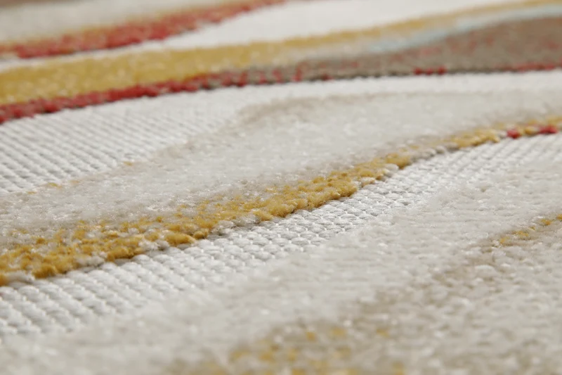 In & Outdoorteppich Beige Bunt "Creek" WECONhome