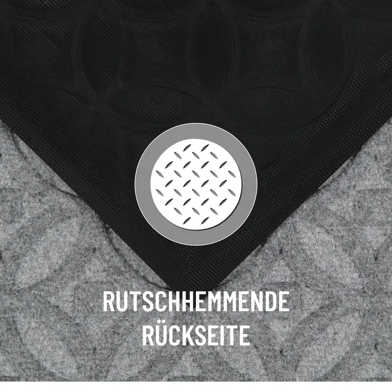 Fußmatte Hellgrau "Midnight Mosaic" WECONhome