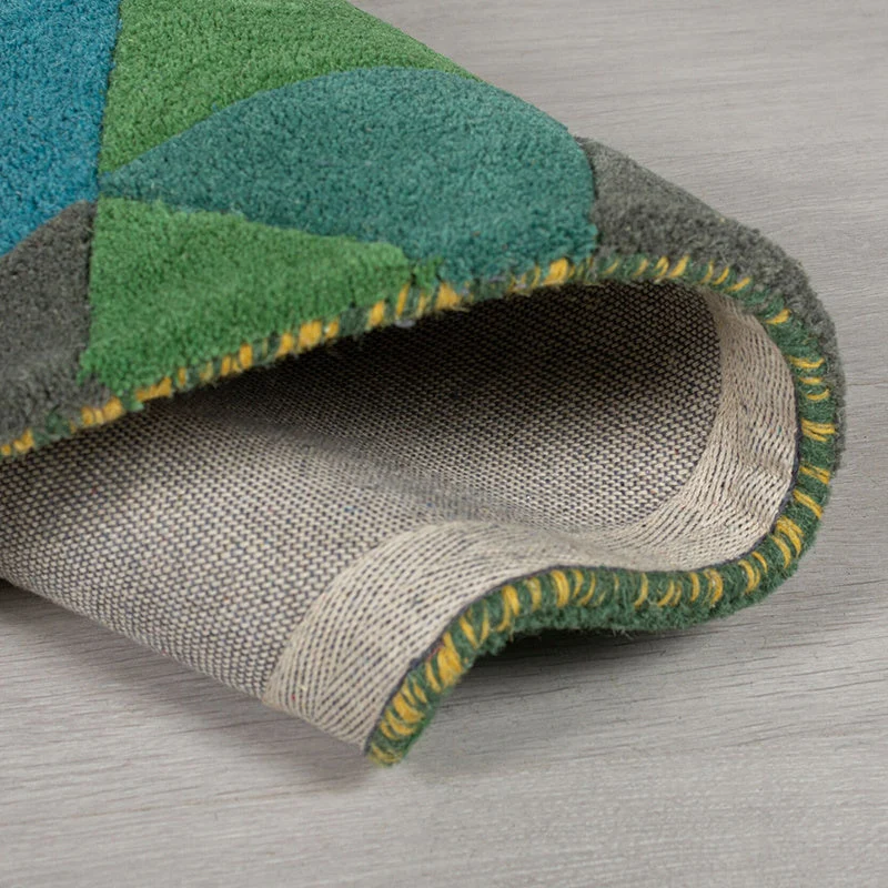 Moderner Teppich Rund - Illo Prism Bunt