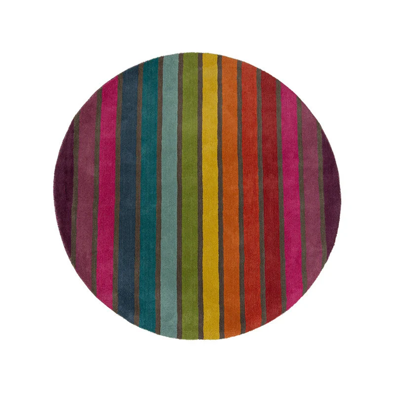 Moderner Teppich Rund - Illo Candy Bunt