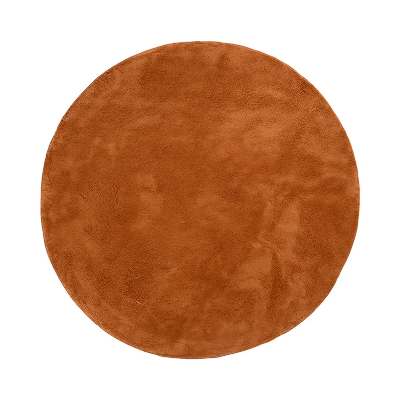 Wollteppich Rund - Reno Terracotta