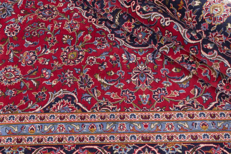 Perserteppich - Keshan - 240 x 355 cm - rot