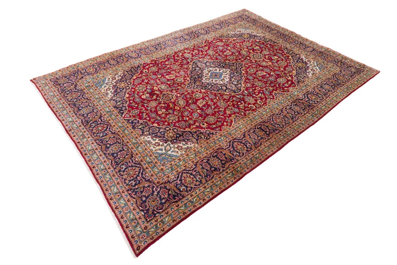 Perserteppich - Keshan - 247 x 335 cm - rot