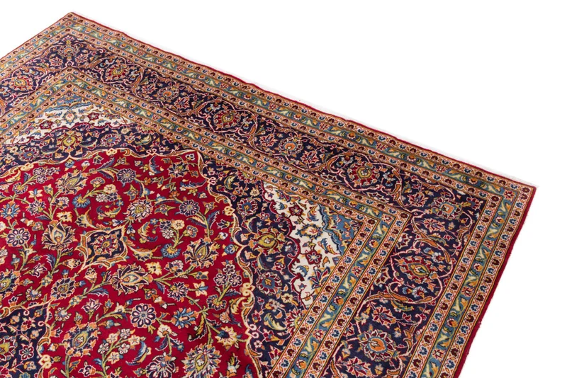 Perserteppich - Keshan - 247 x 335 cm - rot