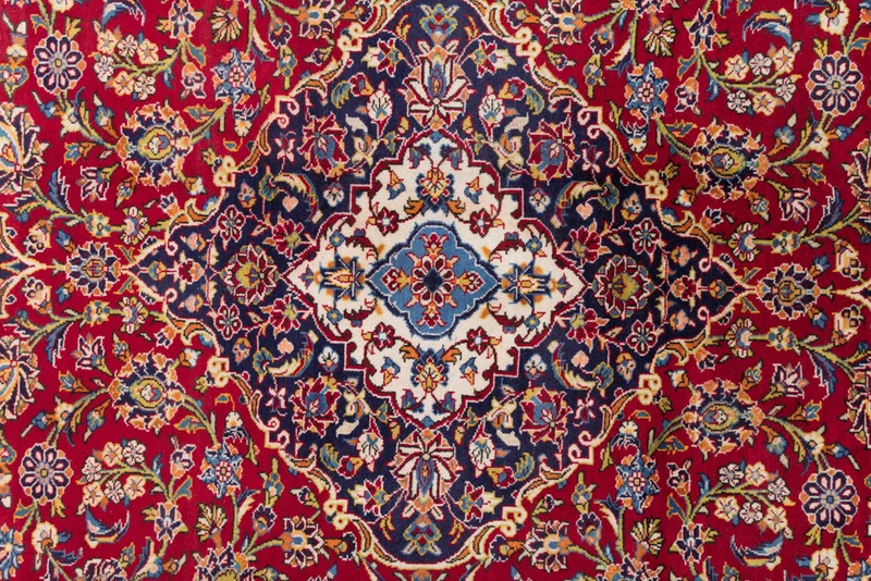 Perserteppich - Keshan - 247 x 335 cm - rot