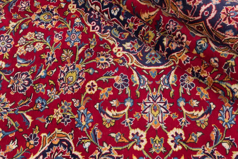 Perserteppich - Keshan - 247 x 335 cm - rot