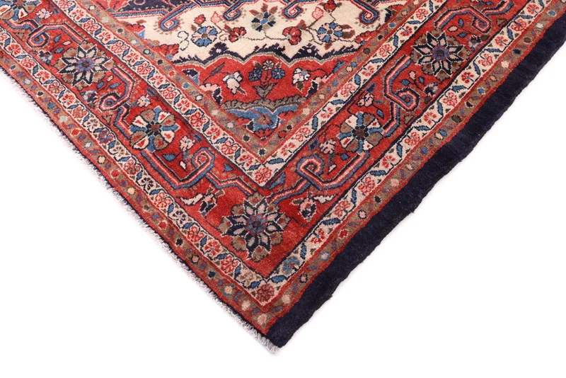 Perserteppich - Nomadic - 215 x 350 cm - dunkelrot