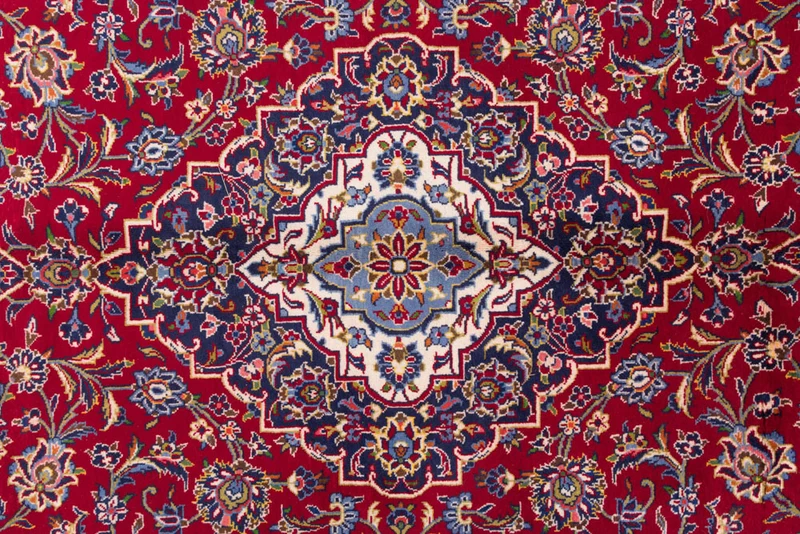 Perserteppich - Keshan - 233 x 345 cm - rot