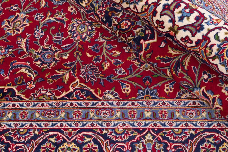 Perserteppich - Keshan - 233 x 345 cm - rot