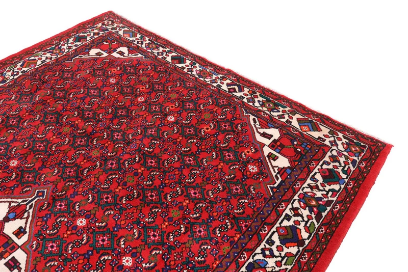 Perserteppich - Nomadic - 200 x 295 cm - dunkelrot