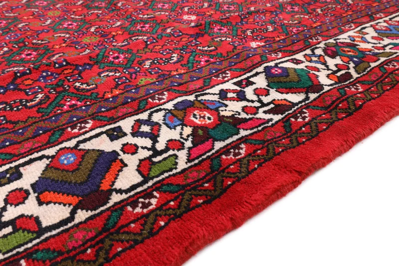 Perserteppich - Nomadic - 200 x 295 cm - dunkelrot