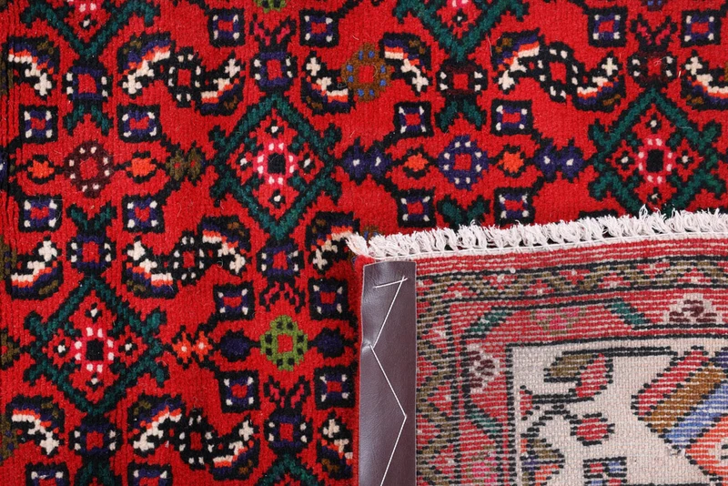 Perserteppich - Nomadic - 200 x 295 cm - dunkelrot