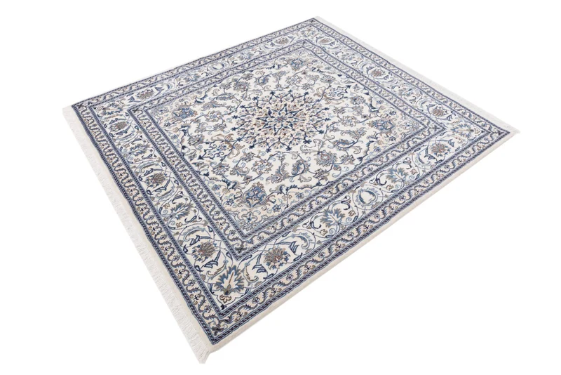 Perserteppich - Nain quadratisch - 193 x 207 cm - creme
