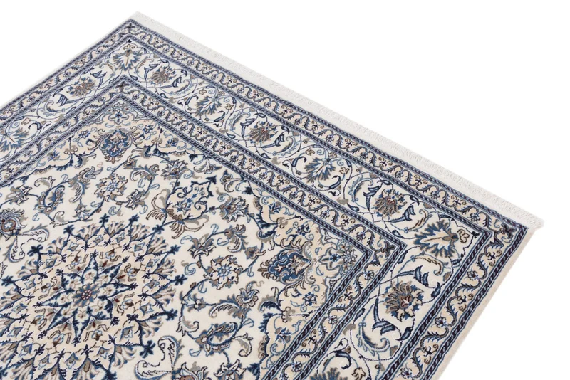 Perserteppich - Nain quadratisch - 193 x 207 cm - creme