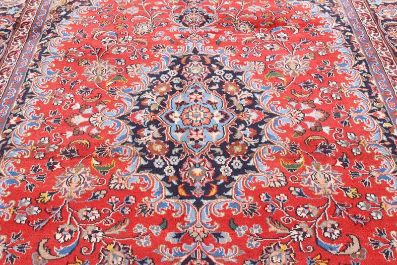 Perserteppich - Keshan - 200 x 290 cm - rot