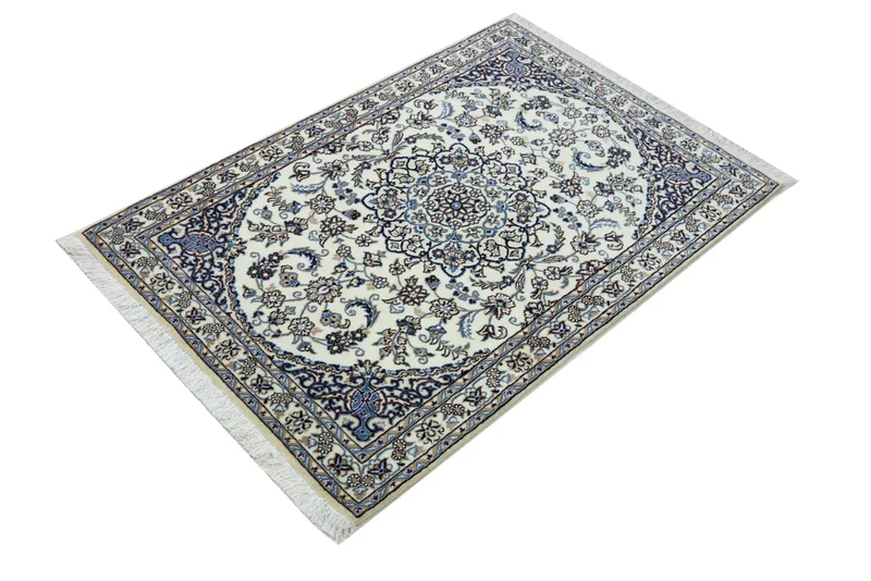 Perserteppich - Nain - Premium - 100 x 148 cm - creme