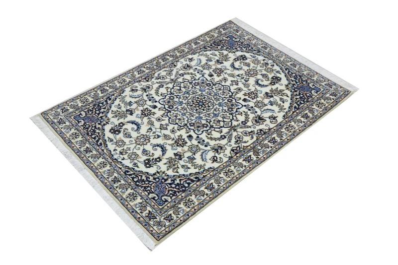 Perserteppich - Nain - Premium - 100 x 148 cm - creme