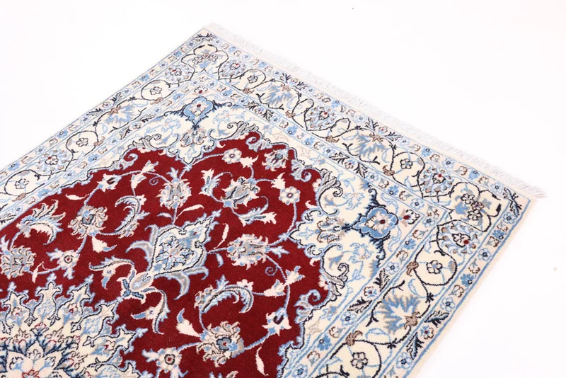 Perserteppich - Nain - 120 x 213 cm - rot
