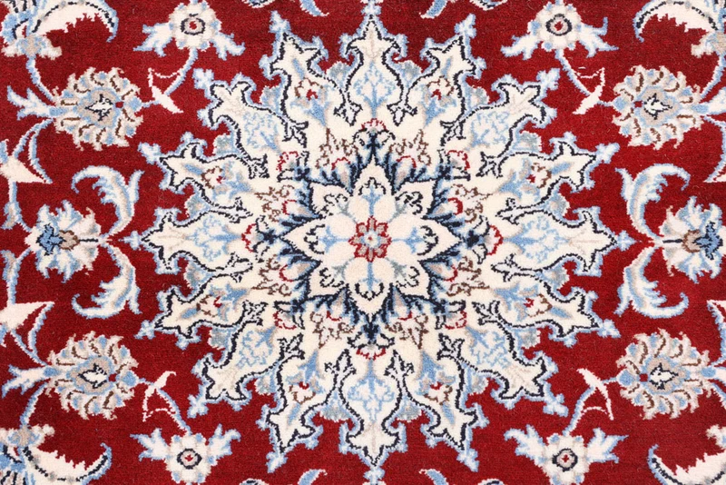 Perserteppich - Nain - 120 x 213 cm - rot