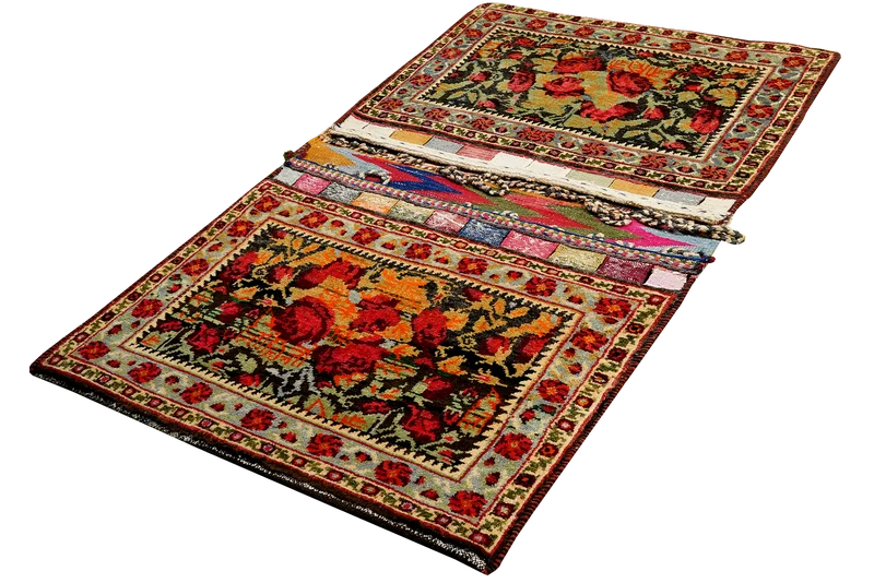 Khorjin · Handgefertigt – Bunt, 114x69 cm