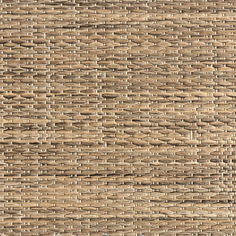 In- & Outdoor Teppich Rund - Malta Melange Natur