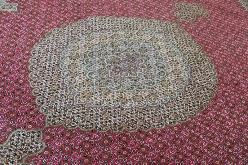 Perserteppich - Täbriz - Royal - 248 x 360 cm - rot