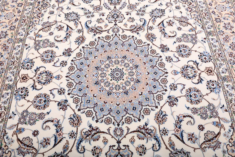 Perserteppich - Nain - Premium - 206 x 310 cm - creme