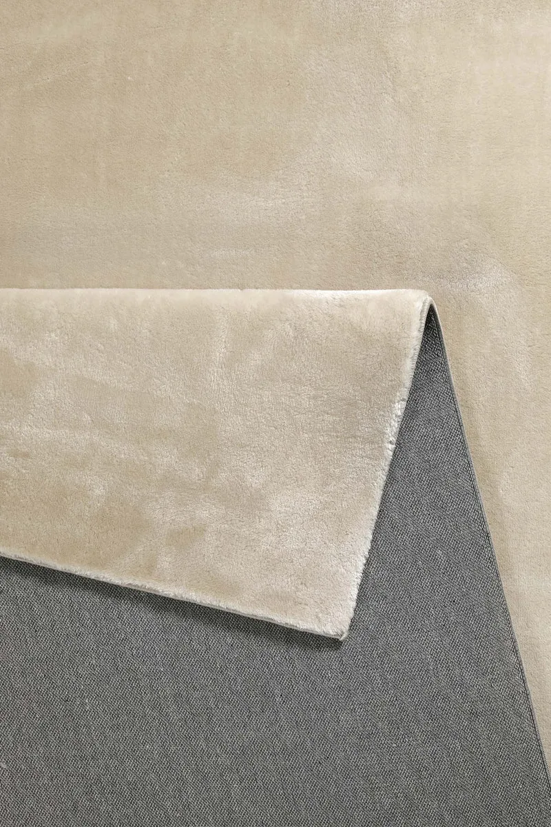 Weicher Hochflor Teppich Creme Beige "Eriksson" WECONhome