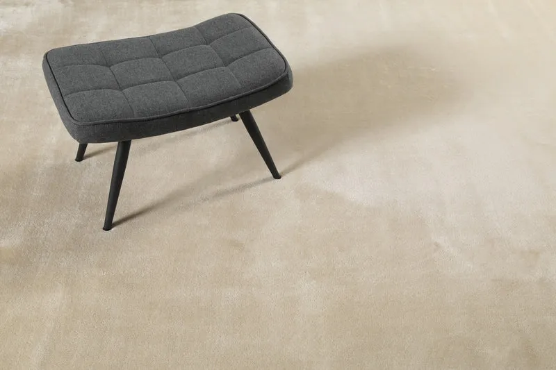 Weicher Hochflor Teppich Creme Beige "Eriksson" WECONhome
