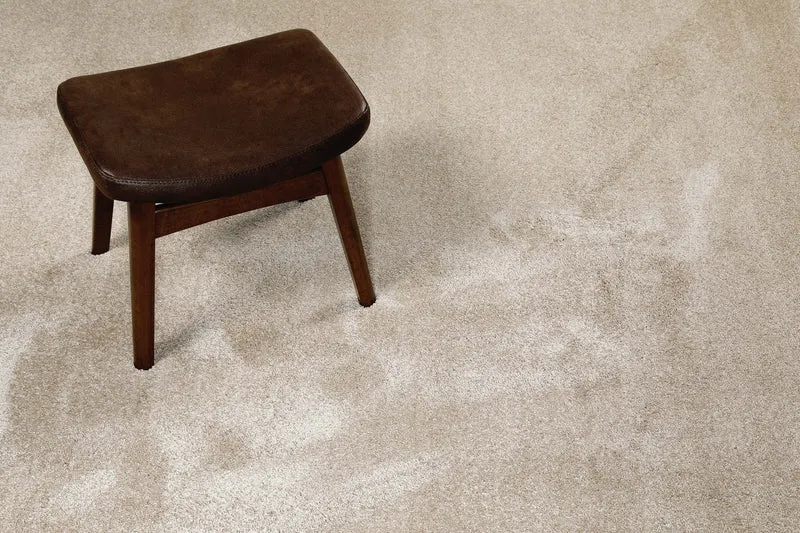 Kurzflorteppich Rund Sand Beige "Wogh" WECONhome