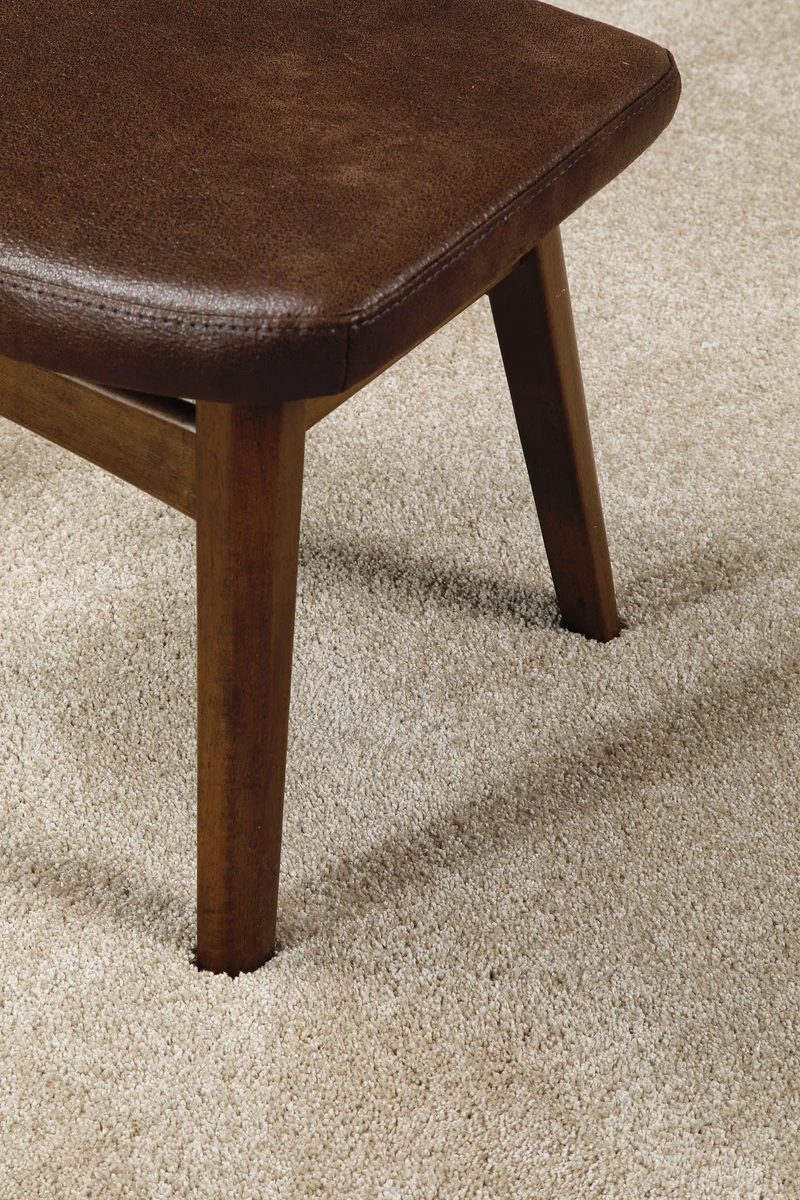 Kurzflorteppich Sand Beige "Wogh" WECONhome
