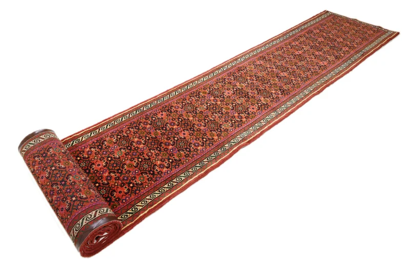 Läufer Perser - Nomadic - 90 x 610 cm - rost