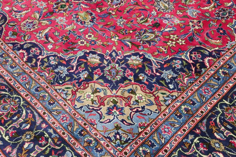 Perserteppich - Keshan - 251 x 332 cm - rot