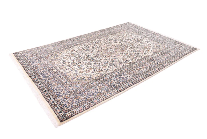 Perserteppich - Keshan - 205 x 300 cm - creme