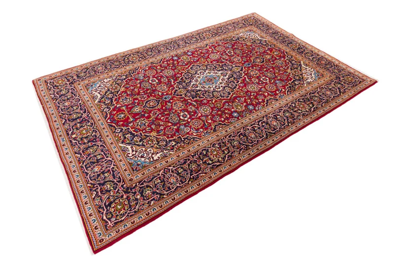 Perserteppich - Keshan - 208 x 320 cm - rot