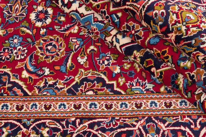 Perserteppich - Keshan - 208 x 320 cm - rot