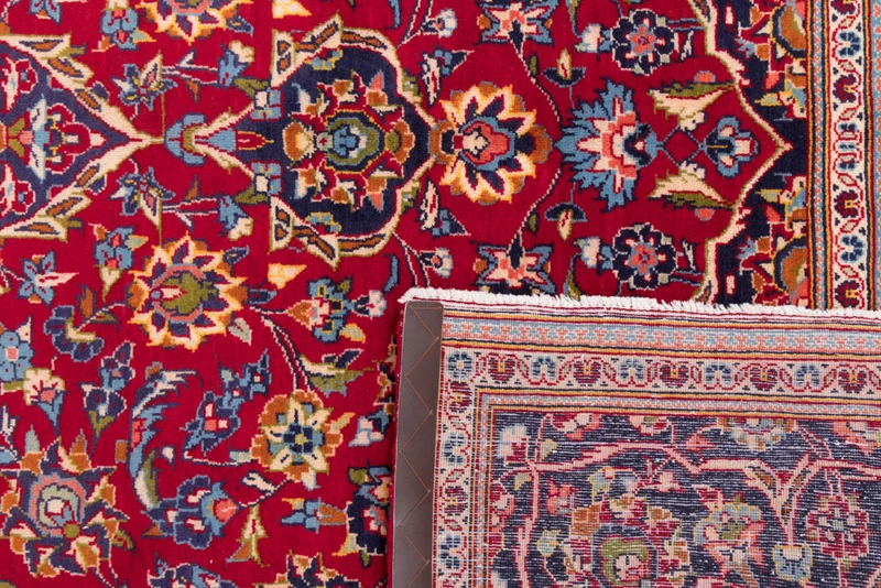 Perserteppich - Keshan - 205 x 322 cm - rot