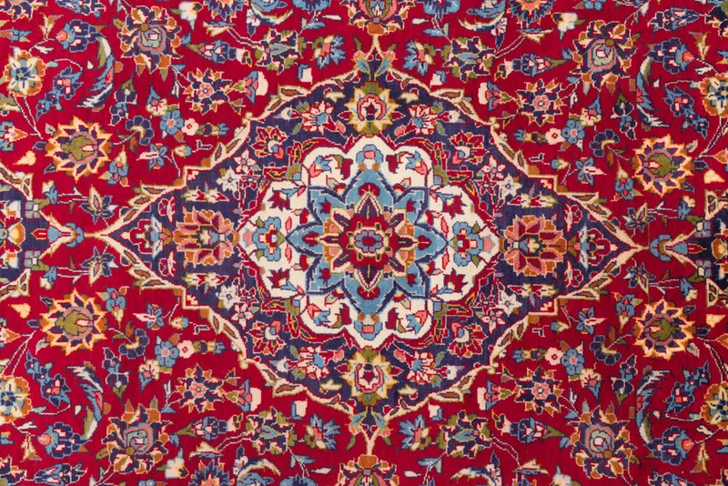 Perserteppich - Keshan - 205 x 322 cm - rot