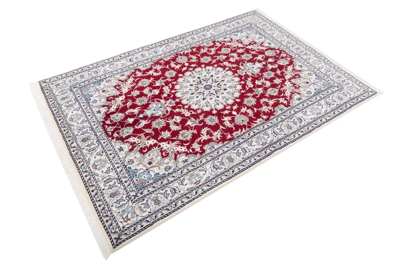 Perserteppich - Nain - 164 x 237 cm - rot