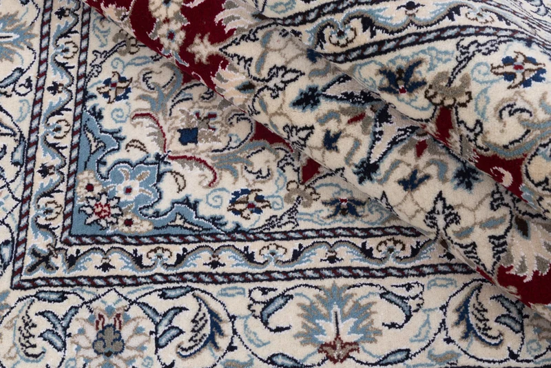 Perserteppich - Nain - 164 x 237 cm - rot