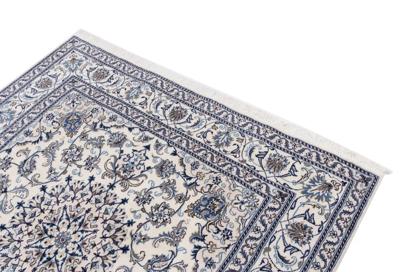 Perserteppich - Nain quadratisch - 197 x 197 cm - creme