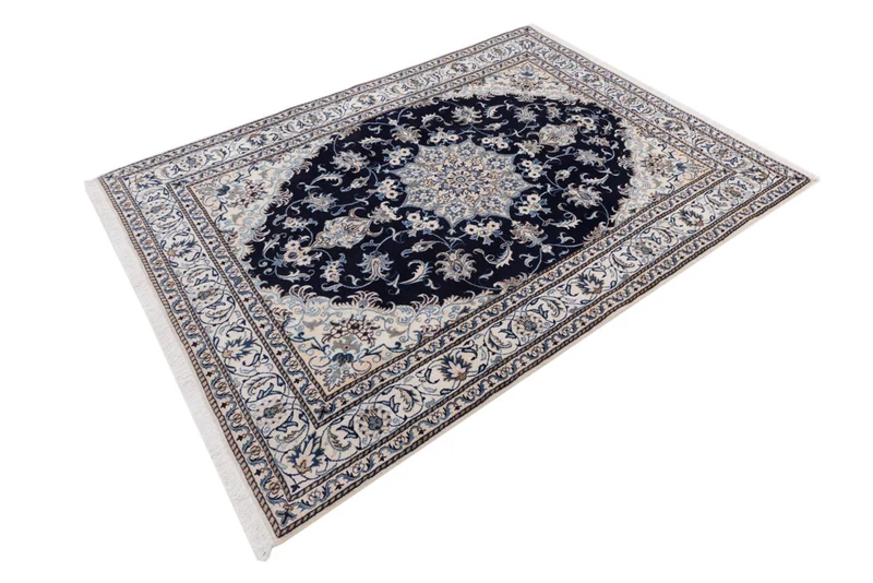 Perserteppich - Nain - 170 x 228 cm - dunkelblau
