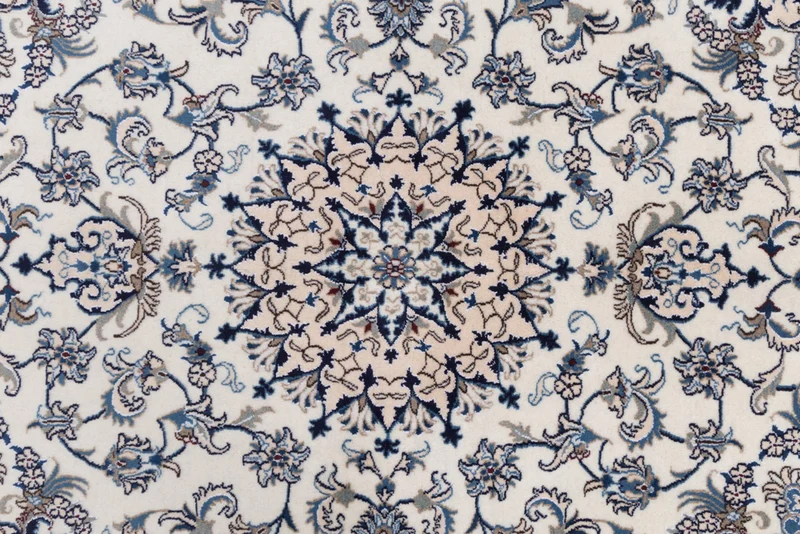 Perserteppich - Nain - 165 x 234 cm - creme
