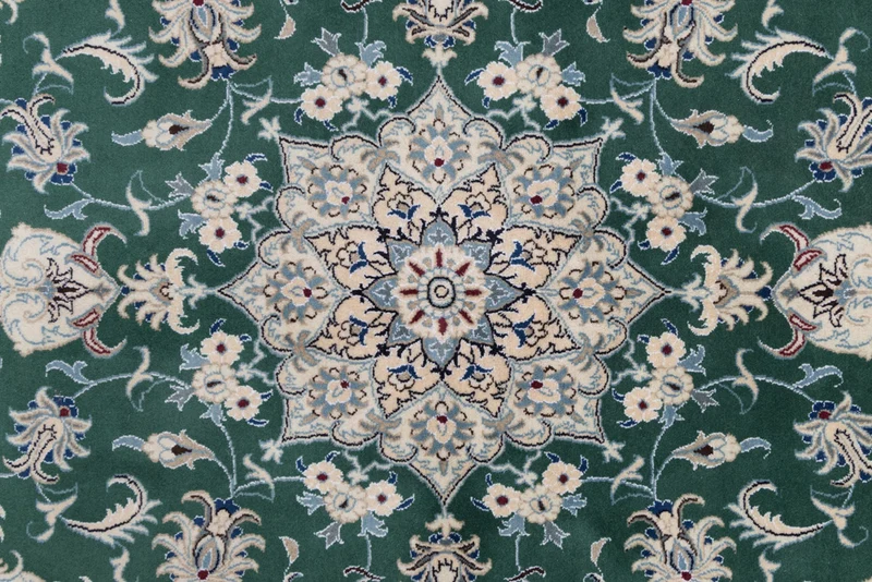 Perserteppich - Nain - 162 x 237 cm - grün