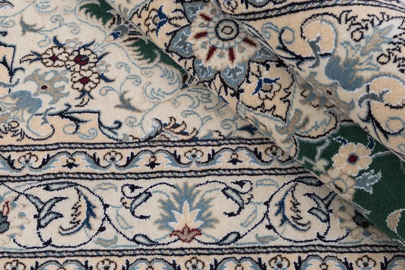 Perserteppich - Nain - 162 x 237 cm - grün
