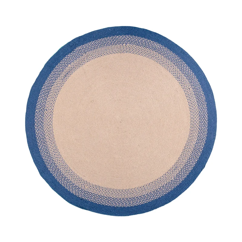 In- & Outdoor Teppich Rund - Florence Blau