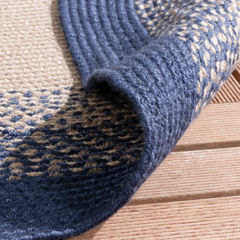 In- & Outdoor Teppich Rund - Florence Blau