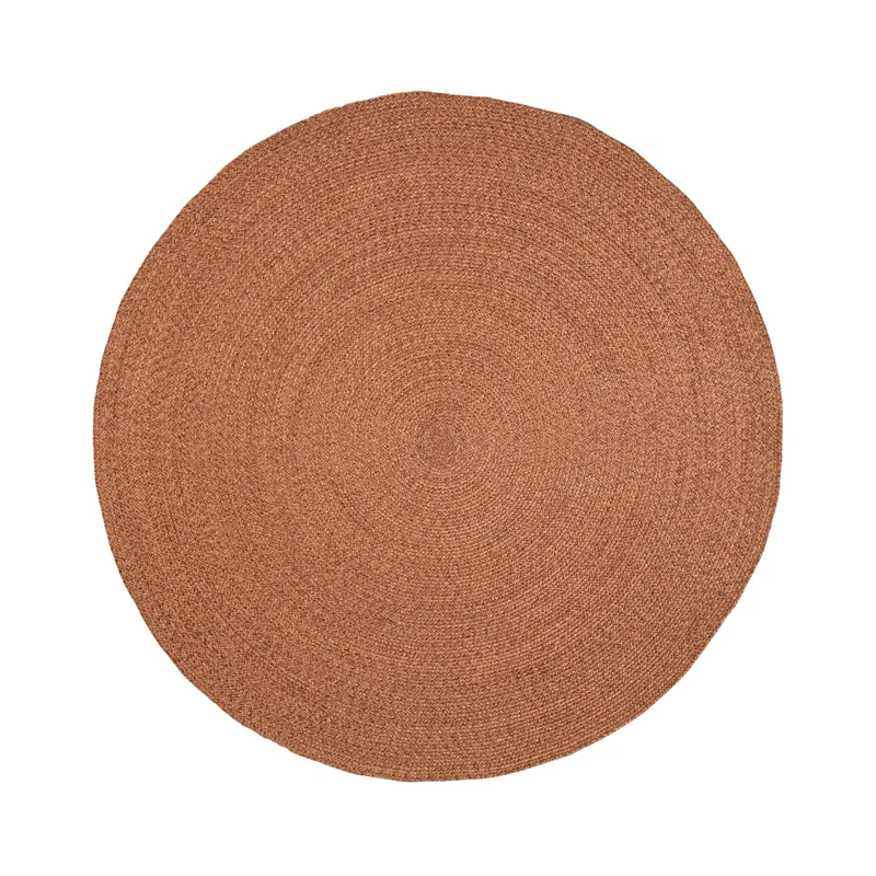 In- & Outdoor Jute Teppich Rund - Bali Terra