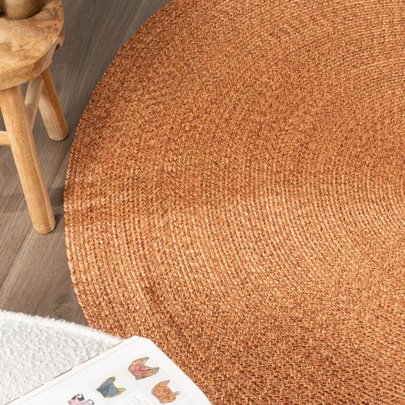 In- & Outdoor Jute Teppich Rund - Bali Terra